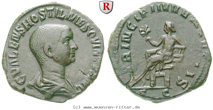 Klicken Sie auf das Bild um es auf Ihrem Rechner zu speichern hostilianus-sesterz/39925.jpg