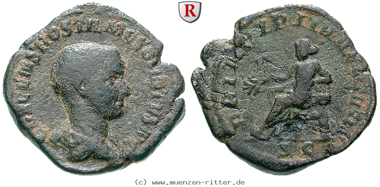 Klicken Sie auf das Bild um es auf Ihrem Rechner zu speichern hostilianus-sesterz/53329.jpg