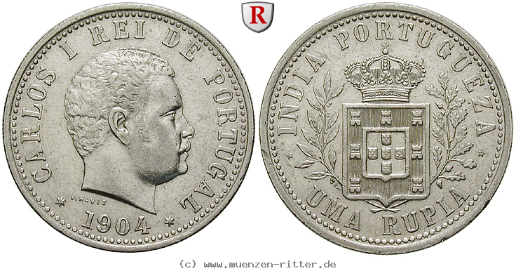 Klicken Sie auf das Bild um es auf Ihrem Rechner zu speichern indien-carlos-i-rupee/85738.jpg