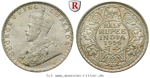 Klicken Sie auf das Bild um es auf Ihrem Rechner zu speichern indien-george-v-1-2-rupee/68849.jpg
