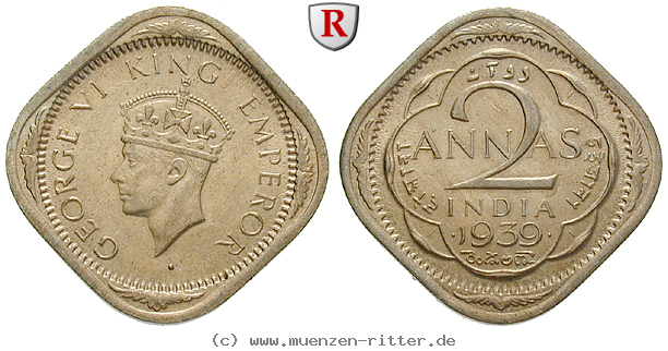 Klicken Sie auf das Bild um es auf Ihrem Rechner zu speichern indien-george-vi-2-annas/73942.jpg