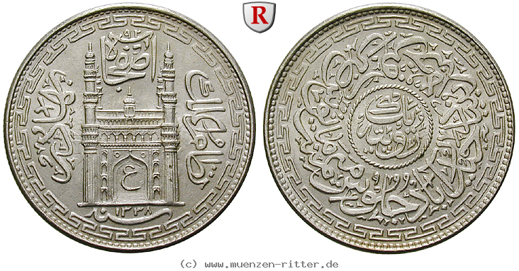 Klicken Sie auf das Bild um es auf Ihrem Rechner zu speichern indien-mir-usman-ali-khan-rupee/85751.jpg