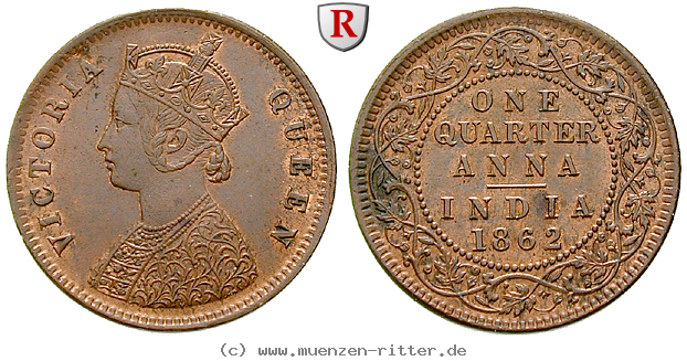 Klicken Sie auf das Bild um es auf Ihrem Rechner zu speichern indien-victoria-1-4-anna/68833.jpg