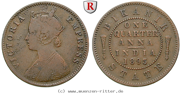 Klicken Sie auf das Bild um es auf Ihrem Rechner zu speichern indien-victoria-1-4-anna/73881.jpg