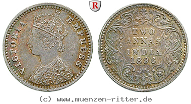 Klicken Sie auf das Bild um es auf Ihrem Rechner zu speichern indien-victoria-2-annas/83729.jpg