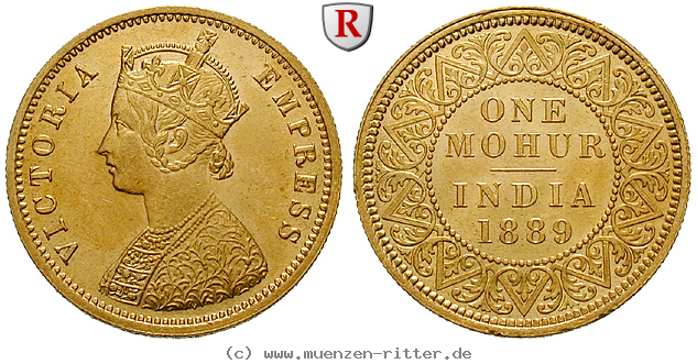 Klicken Sie auf das Bild um es auf Ihrem Rechner zu speichern indien-victoria-mohur/28639.jpg
