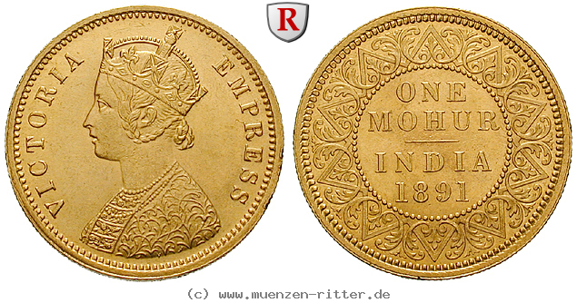 Klicken Sie auf das Bild um es auf Ihrem Rechner zu speichern indien-victoria-mohur/52608.jpg