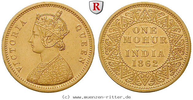 Klicken Sie auf das Bild um es auf Ihrem Rechner zu speichern indien-victoria-mohur/57804.jpg