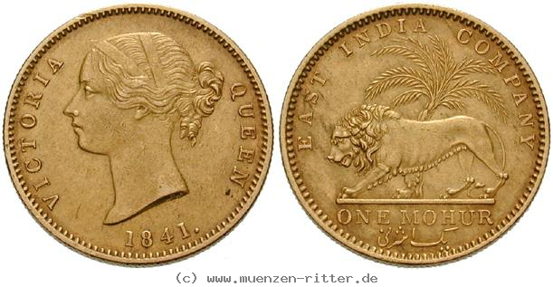 Klicken Sie auf das Bild um es auf Ihrem Rechner zu speichern indien-victoria-mohur/ag15748.jpg