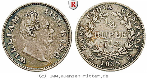 Klicken Sie auf das Bild um es auf Ihrem Rechner zu speichern indien-william-iv-1-4-rupee/56503.jpg