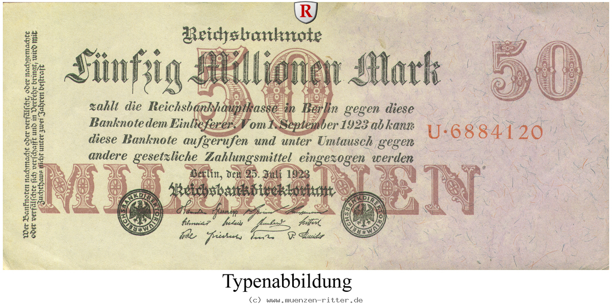 Klicken Sie auf das Bild um es auf Ihrem Rechner zu speichern inflation-1919-1924-50-mio-mark/rb97.jpg