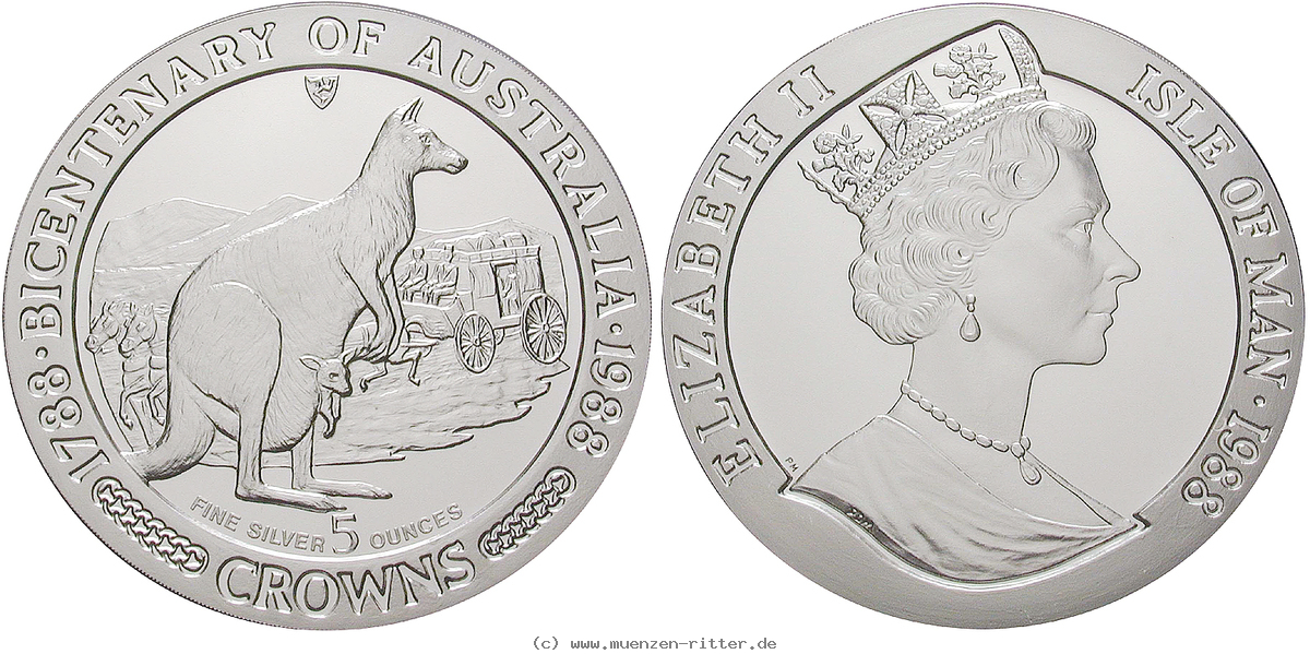 Klicken Sie auf das Bild um es auf Ihrem Rechner zu speichern insel-man-elizabeth-ii-5-crowns/ag16927.jpg