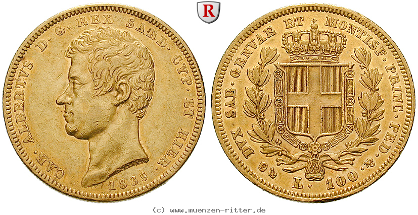 Klicken Sie auf das Bild um es auf Ihrem Rechner zu speichern italien-carlo-alberto-100-lire/49845.jpg