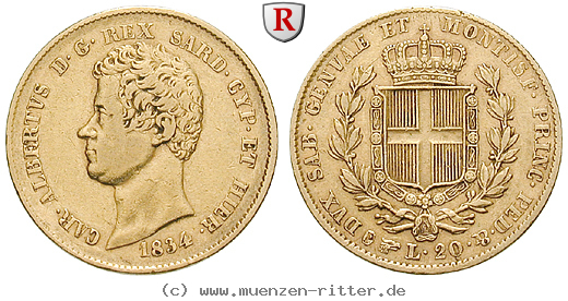 Klicken Sie auf das Bild um es auf Ihrem Rechner zu speichern italien-carlo-alberto-20-lire/50810.jpg