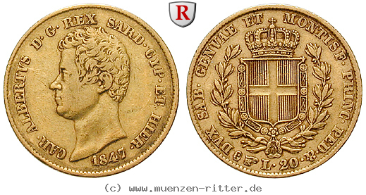 Klicken Sie auf das Bild um es auf Ihrem Rechner zu speichern italien-carlo-alberto-20-lire/92695.jpg