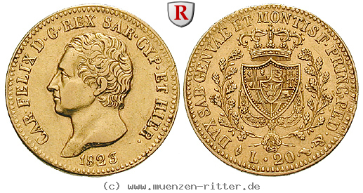 Klicken Sie auf das Bild um es auf Ihrem Rechner zu speichern italien-carlo-felice-20-lire/57996.jpg