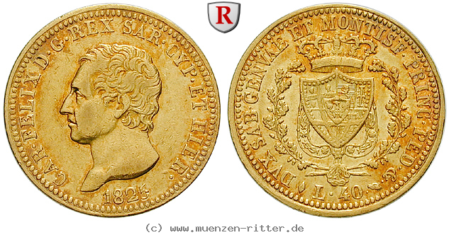Klicken Sie auf das Bild um es auf Ihrem Rechner zu speichern italien-carlo-felice-40-lire/88648.jpg