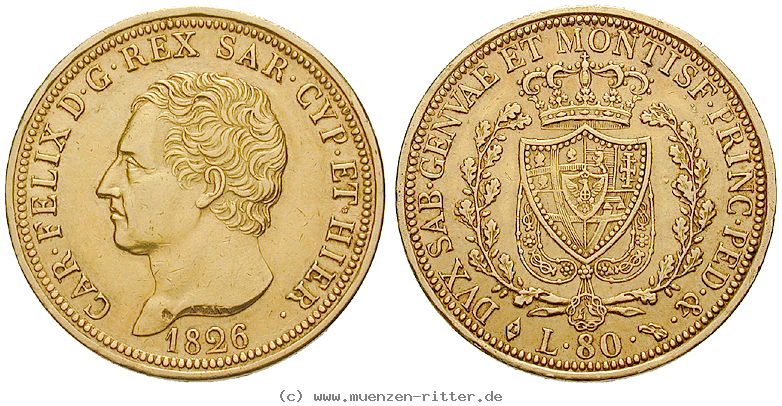 Klicken Sie auf das Bild um es auf Ihrem Rechner zu speichern italien-carlo-felice-80-lire/19749.jpg