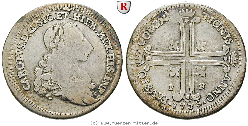 Klicken Sie auf das Bild um es auf Ihrem Rechner zu speichern italien-carlo-iii-di-borbone-6-tari/75287.jpg