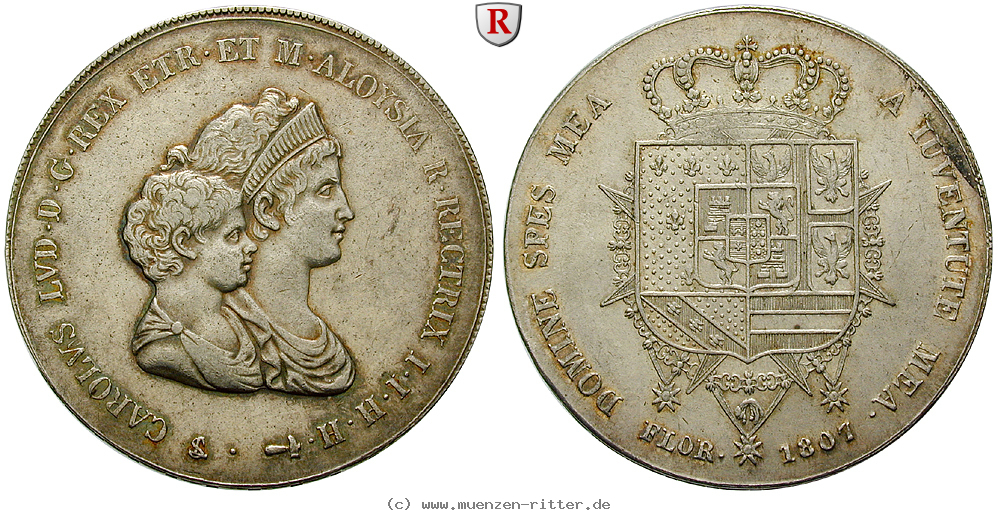 Klicken Sie auf das Bild um es auf Ihrem Rechner zu speichern italien-carlo-ludovico-unter-regentschaft-von-marie-louise-dena-1-1-2-fancescone/31777.jpg