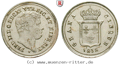 Klicken Sie auf das Bild um es auf Ihrem Rechner zu speichern italien-ferdinando-ii-1-2-carlino-5-grana/31760.jpg