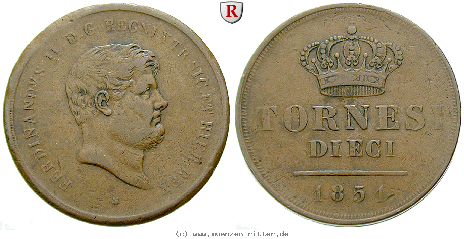Klicken Sie auf das Bild um es auf Ihrem Rechner zu speichern italien-ferdinando-ii-10-tornesi/43959.jpg
