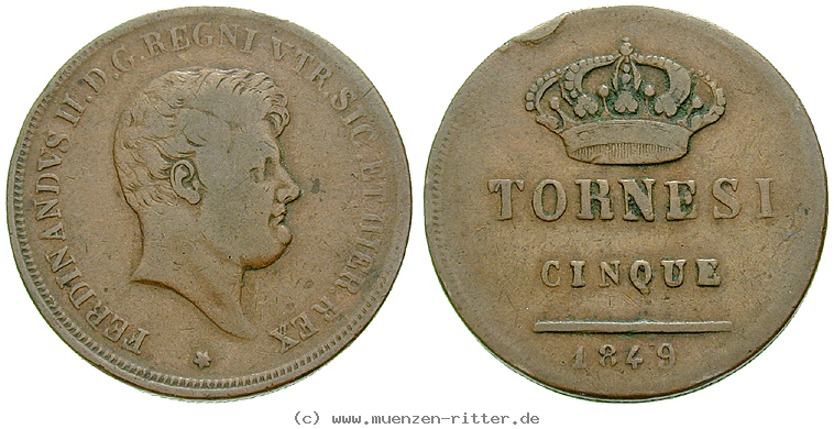 Klicken Sie auf das Bild um es auf Ihrem Rechner zu speichern italien-ferdinando-ii-5-tornesi/16942.jpg