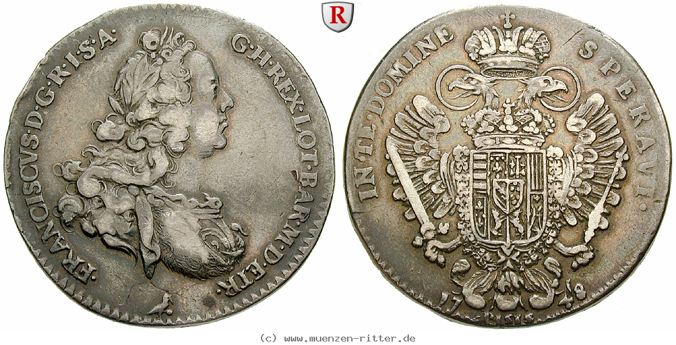 Klicken Sie auf das Bild um es auf Ihrem Rechner zu speichern italien-francesco-stefano-di-lorena-kaiser-franz-i--francescone/55954.jpg