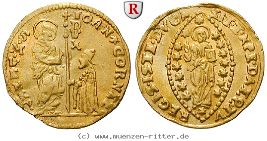 Klicken Sie auf das Bild um es auf Ihrem Rechner zu speichern italien-giovanni-corner-ii-zecchino/68913.jpg
