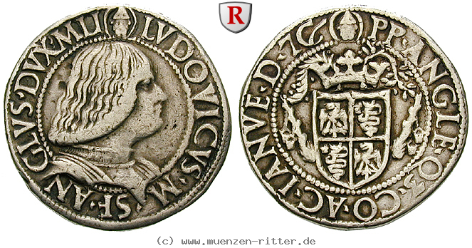Klicken Sie auf das Bild um es auf Ihrem Rechner zu speichern italien-ludwig-maria-sforza-testone/52271.jpg