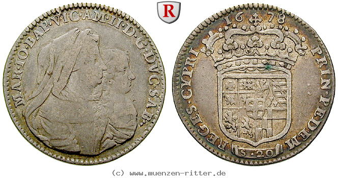 Klicken Sie auf das Bild um es auf Ihrem Rechner zu speichern italien-maria-giovanna-battista-regentin-fuer-vittorio-amedeo-ii-lira/52274.jpg