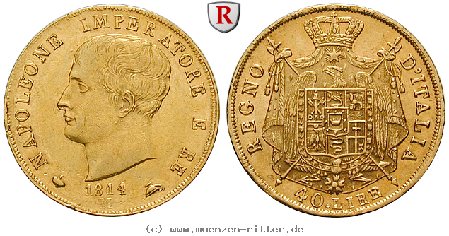 Klicken Sie auf das Bild um es auf Ihrem Rechner zu speichern italien-napoleon-i-40-lire/100506.jpg
