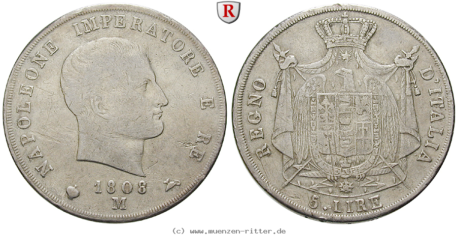 Klicken Sie auf das Bild um es auf Ihrem Rechner zu speichern italien-napoleon-i-5-lire/47258.jpg