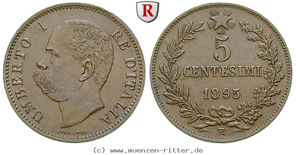Klicken Sie auf das Bild um es auf Ihrem Rechner zu speichern italien-umberto-i-5-centesimi/83786.jpg