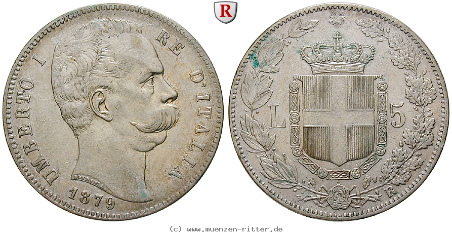 Klicken Sie auf das Bild um es auf Ihrem Rechner zu speichern italien-umberto-i-5-lire/83456.jpg