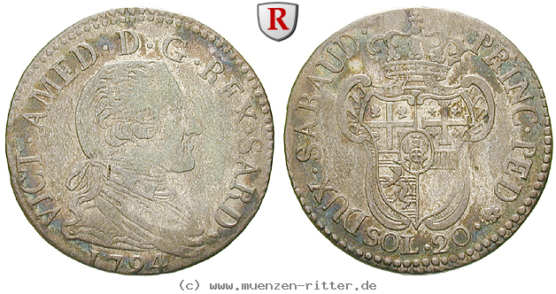 Klicken Sie auf das Bild um es auf Ihrem Rechner zu speichern italien-vittorio-amadeo-iii-20-soldi/16931.jpg
