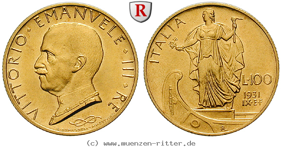Klicken Sie auf das Bild um es auf Ihrem Rechner zu speichern italien-vittorio-emanuele-iii-100-lire/92592.jpg