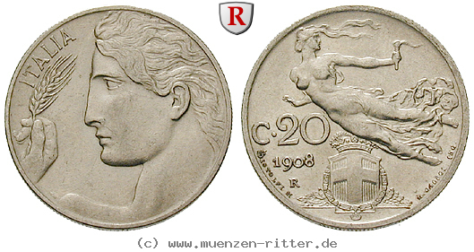 Klicken Sie auf das Bild um es auf Ihrem Rechner zu speichern italien-vittorio-emanuele-iii-20-centesimi/43909.jpg
