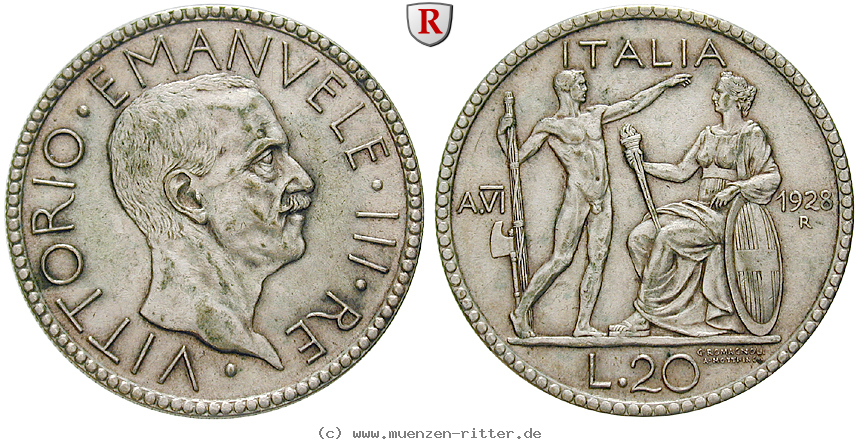 Klicken Sie auf das Bild um es auf Ihrem Rechner zu speichern italien-vittorio-emanuele-iii-20-lire/64394.jpg