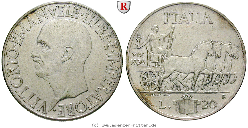 Klicken Sie auf das Bild um es auf Ihrem Rechner zu speichern italien-vittorio-emanuele-iii-20-lire/83819.jpg