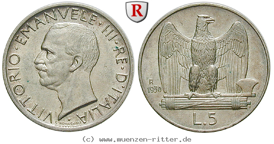 Klicken Sie auf das Bild um es auf Ihrem Rechner zu speichern italien-vittorio-emanuele-iii-5-lire/83810.jpg
