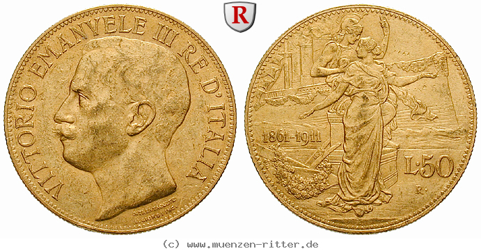 Klicken Sie auf das Bild um es auf Ihrem Rechner zu speichern italien-vittorio-emanuele-iii-50-lire/55552.jpg