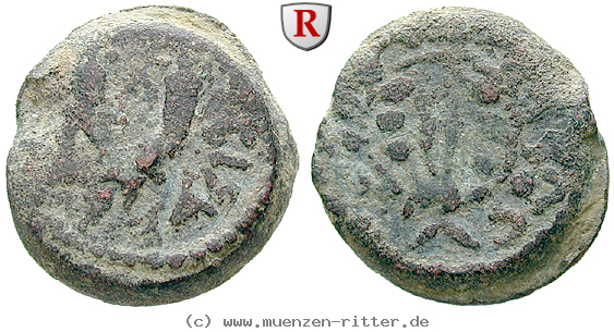 Klicken Sie auf das Bild um es auf Ihrem Rechner zu speichern judaea--hasmonaeer-mattathias-antigonos-bronze/30605.jpg