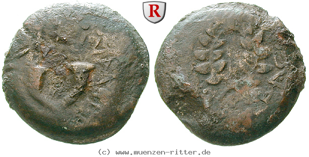 Klicken Sie auf das Bild um es auf Ihrem Rechner zu speichern judaea--hasmonaeer-mattathias-antigonos-bronze/52853.jpg