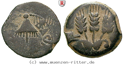 Klicken Sie auf das Bild um es auf Ihrem Rechner zu speichern judaea--herodianer-agrippa-i-prutah/86392.jpg
