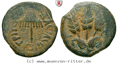Klicken Sie auf das Bild um es auf Ihrem Rechner zu speichern judaea--herodianer-agrippa-i-prutah/86393.jpg