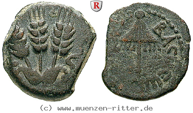 Klicken Sie auf das Bild um es auf Ihrem Rechner zu speichern judaea--herodianer-agrippa-i-prutah/92243.jpg