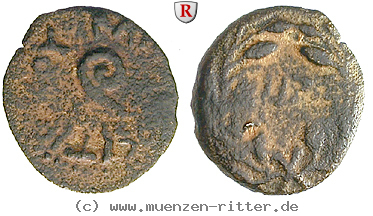 Klicken Sie auf das Bild um es auf Ihrem Rechner zu speichern judaea--prokuratoren-pontius-pilatus-prutah/36382.jpg
