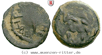 Klicken Sie auf das Bild um es auf Ihrem Rechner zu speichern judaea--prokuratoren-pontius-pilatus-prutah/37934.jpg