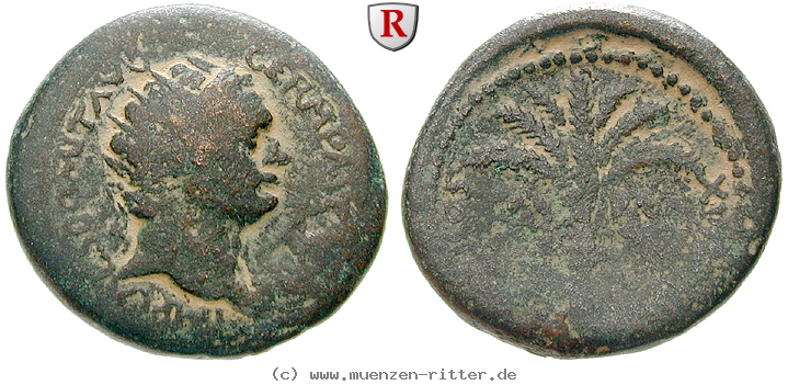 Klicken Sie auf das Bild um es auf Ihrem Rechner zu speichern judaea-domitianus-bronze/56227.jpg